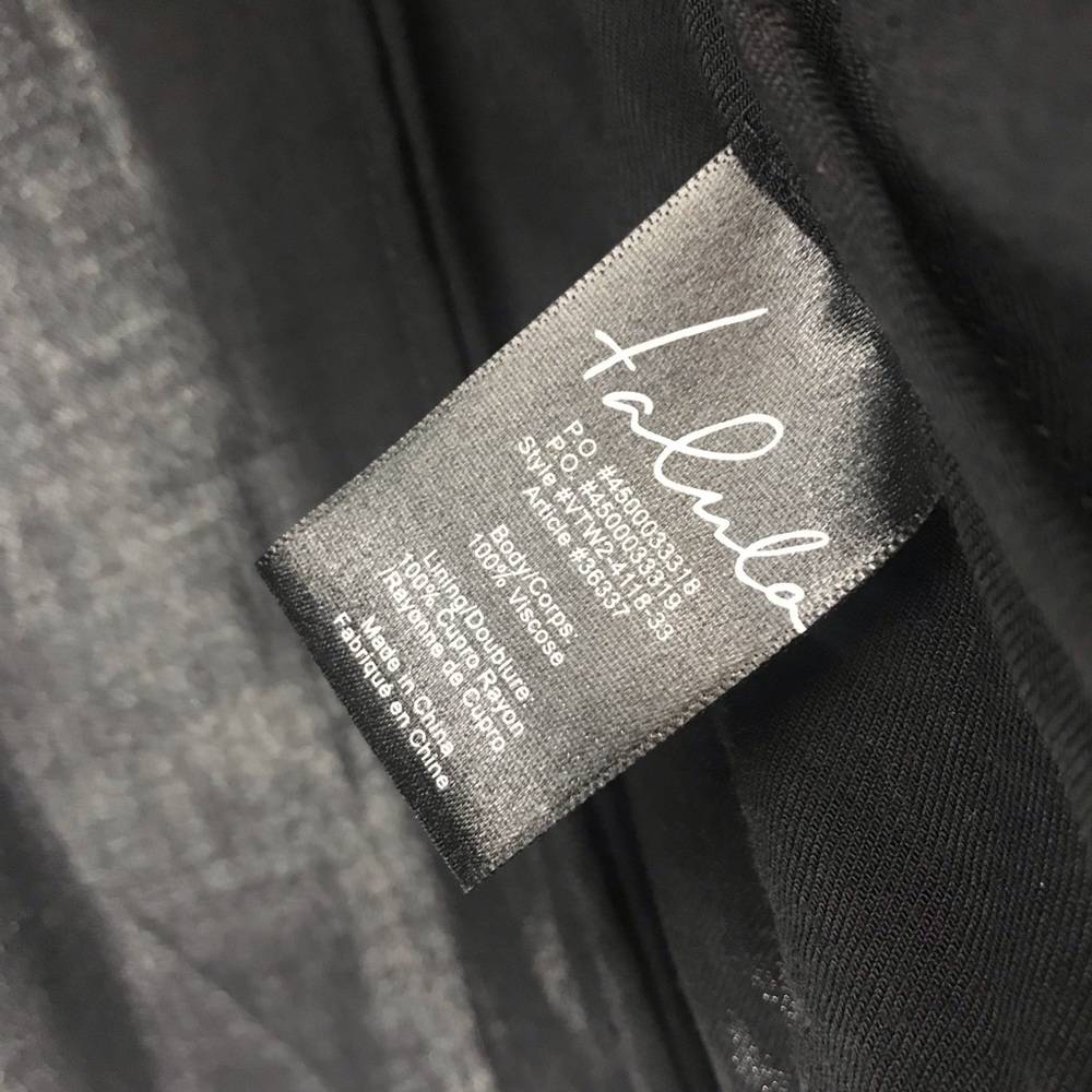 Talula Aritzia Black Lightweight Open Front Blazer Size 6 Minimalist Workwear - Picture 6 of 12